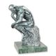 A BRONZE SCULPTURE OF THE THINKER