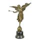 A BRONZE SCULPTURE OF THE WINGED VICTORY
