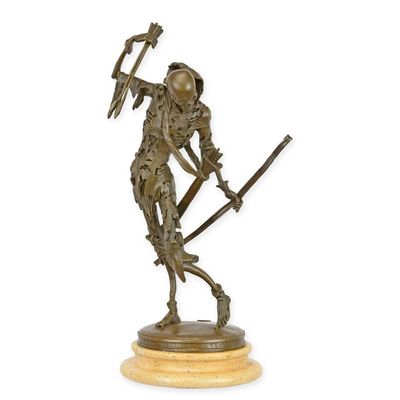 A BRONZE SCULPTURE OF TÖDLEIN""