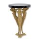 A BRONZE SIDE TABLE