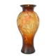 A CAMEO GLASS BALUSTER VASE 'DAFFODIL'