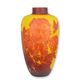 A CAMEO GLASS VASE 'DAHLIA'