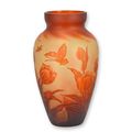 A CAMEO GLASS VASE 'TULIP'