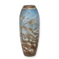 A CAMEO GLASS VASE 'WINTER LANDSCAPE'