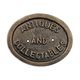 A CAST IRON ANTIQUES AND COLLECTABLES" PLAQUE"
