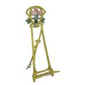 A CAST IRON ART NOUVEAU EASEL
