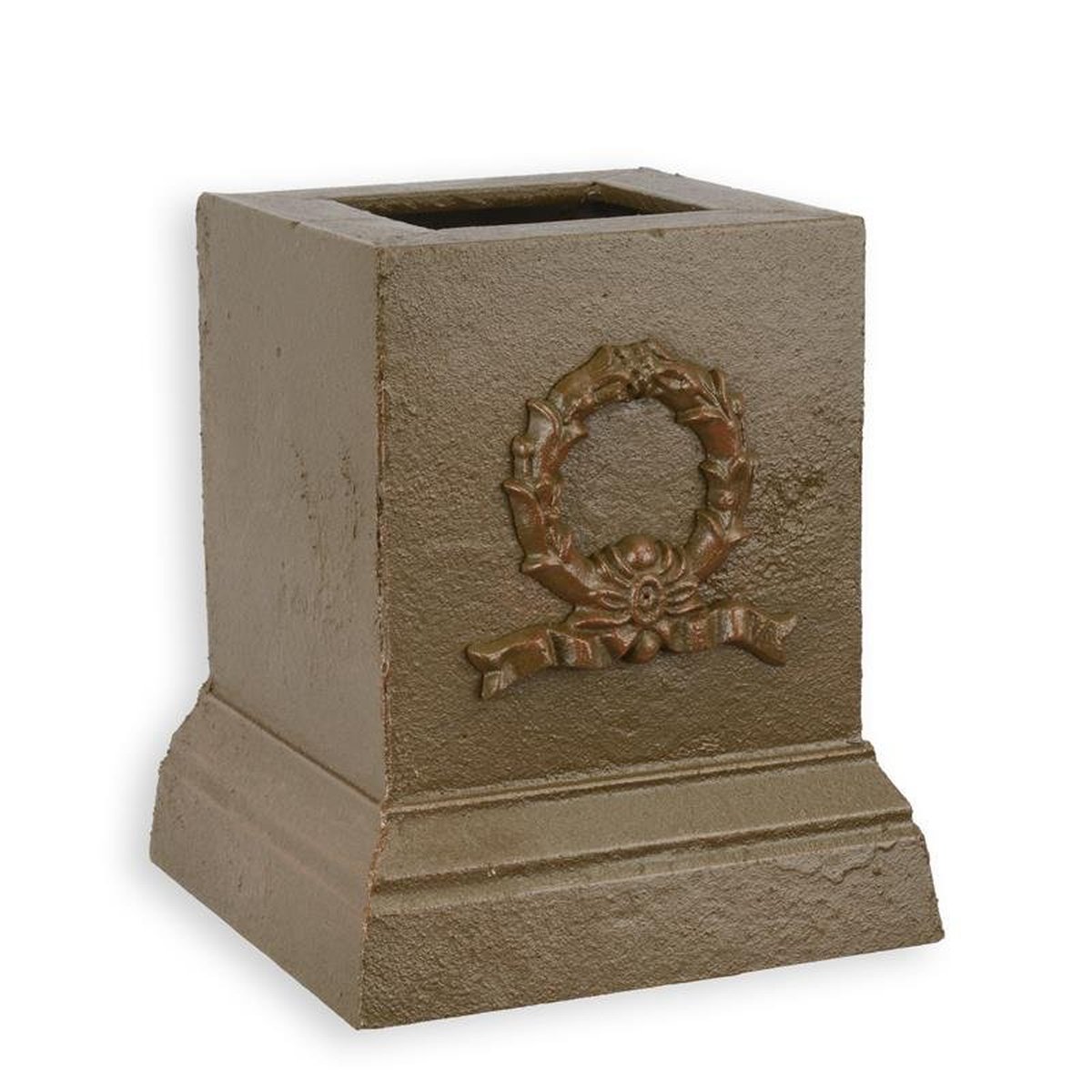A CAST IRON BASE, BROWN / FITS MB-51