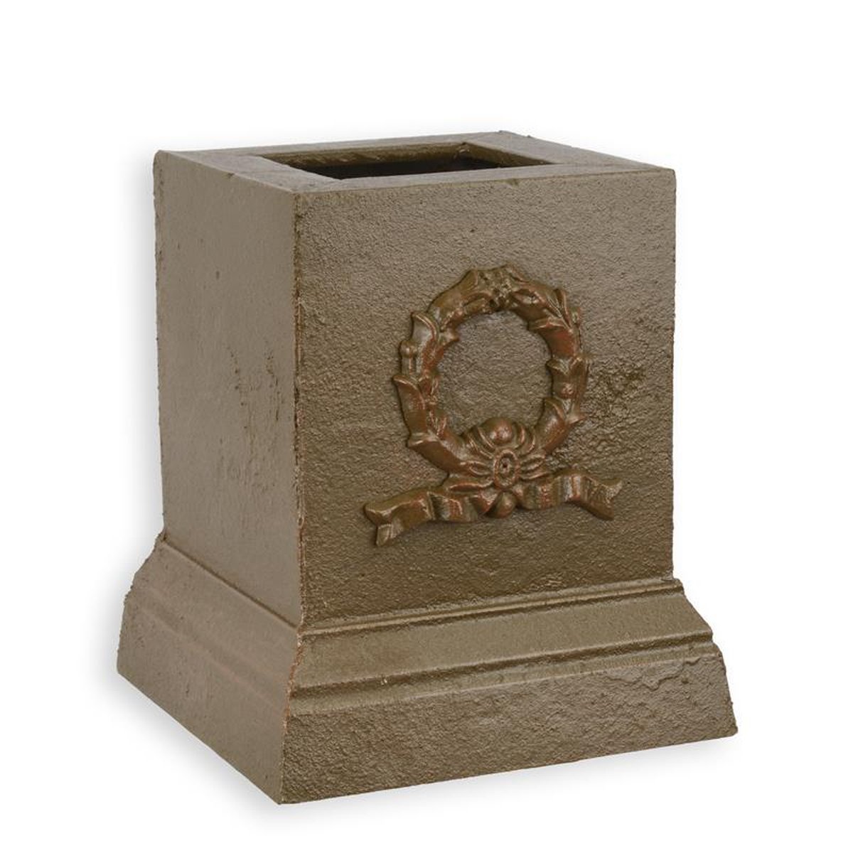 A CAST IRON BASE, BROWN / FITS MB-51