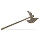 A CAST IRON BATTLE AXE