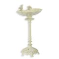 A CAST IRON BIRD BATH