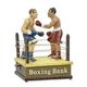 A CAST IRON BOXING MECHANICAL BANK