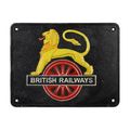 A CAST IRON BRITISH RAILWAYS" PLAQUE"