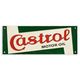 A CAST IRON CASTROL PLAQUE