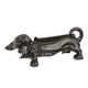 A CAST IRON DACHSHUND BOOT SCRAPER