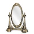 A CAST IRON DRESSING MIRROR