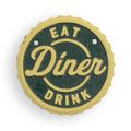 A CAST IRON EAT - DINNER - DRINK" PLAQUE"