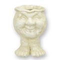A CAST IRON FACE PLANTER