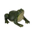 A CAST IRON FROG DOORSTOPPER