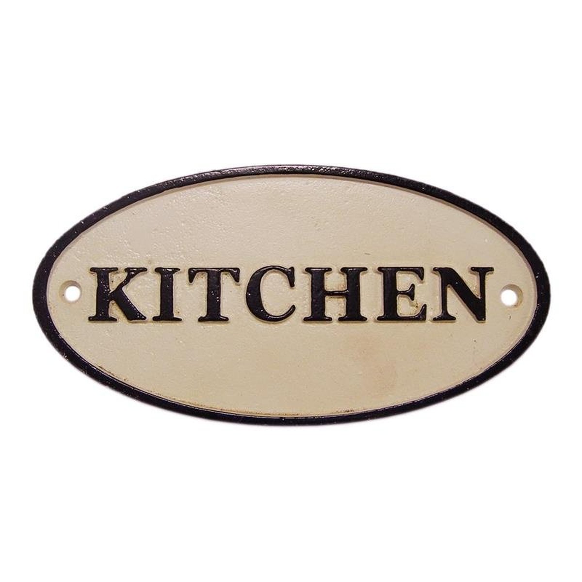 A Cast Iron Kitchen" Plaque"