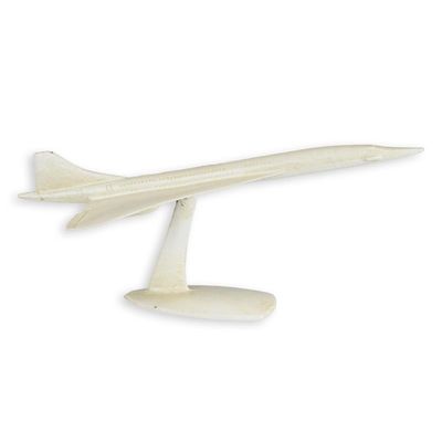 A CAST IRON MODEL OF THE CONCORDE