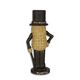 A CAST IRON MR. PEANUT MONEY BANK