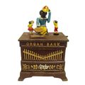 A CAST IRON NEW ORGAN MECHANICAL BANK