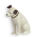 A CAST IRON NIPPER DOG BANK