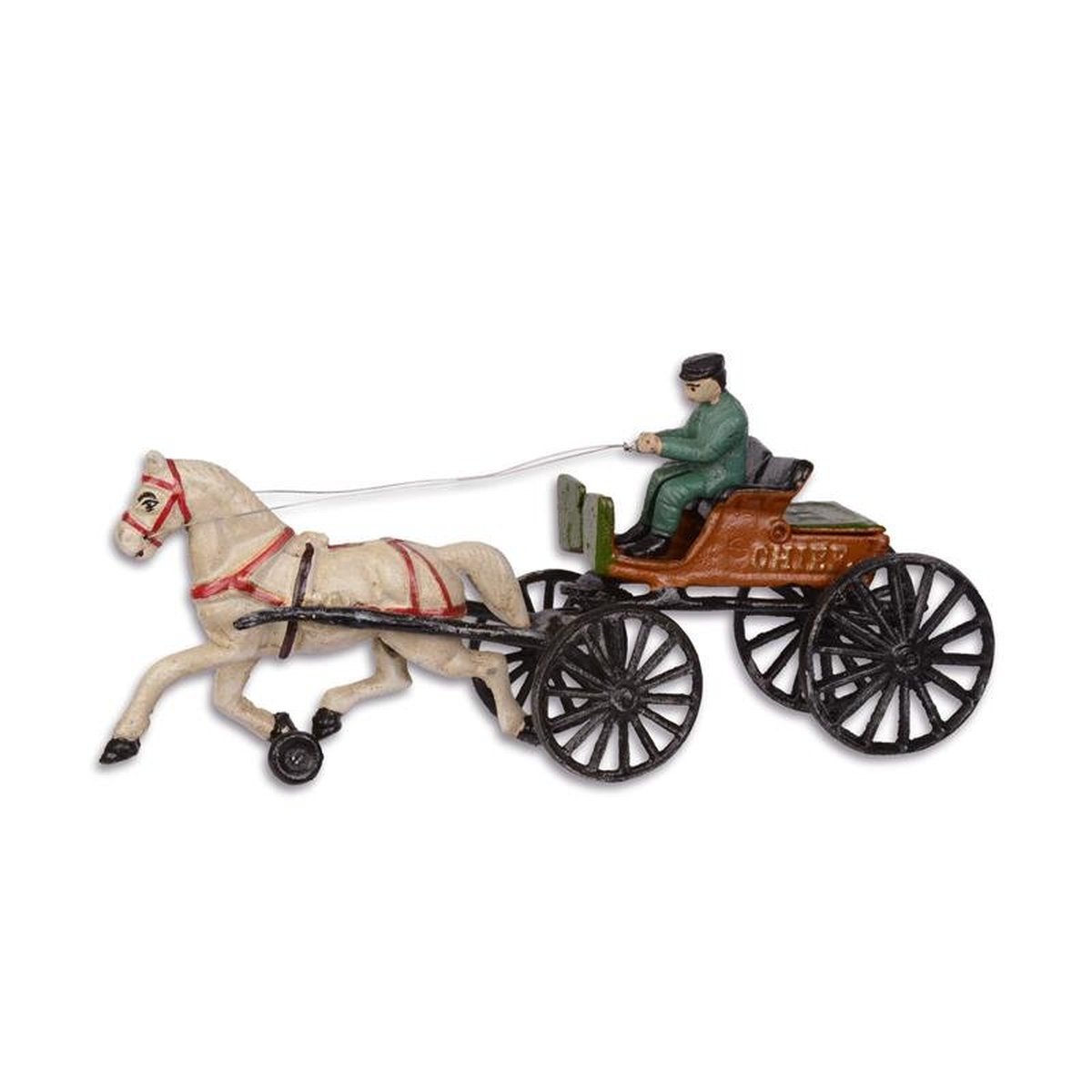 A Cast Iron P.d. Chief Wagon