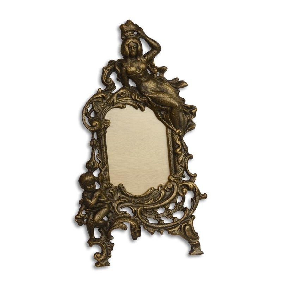 A Cast Iron Photo Frame