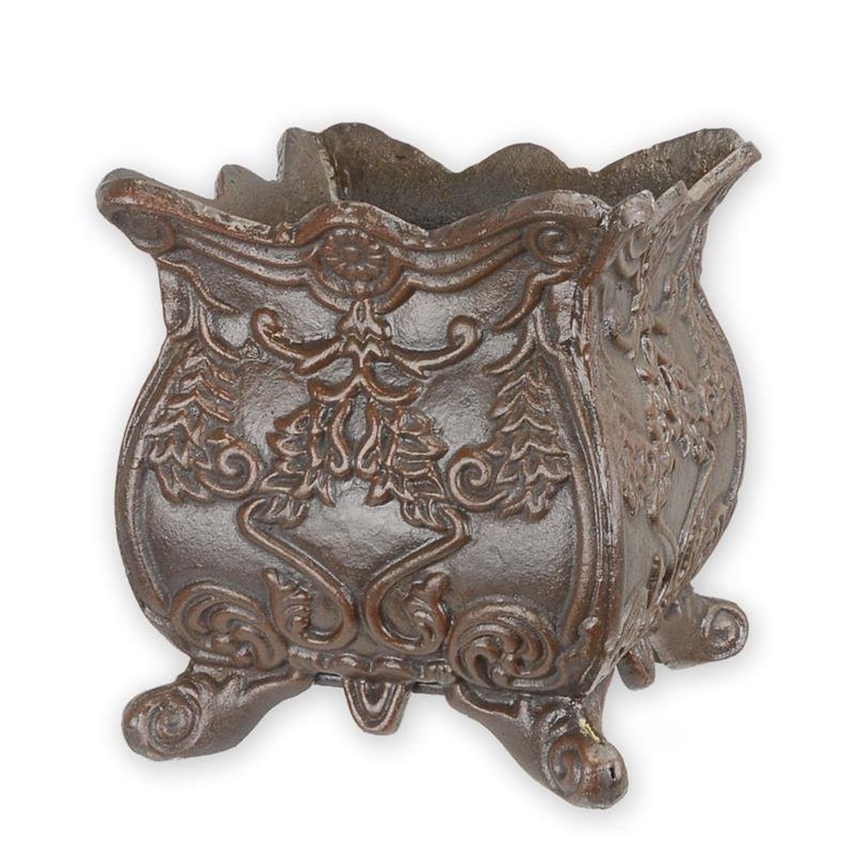 A Cast Iron Planter - Brown