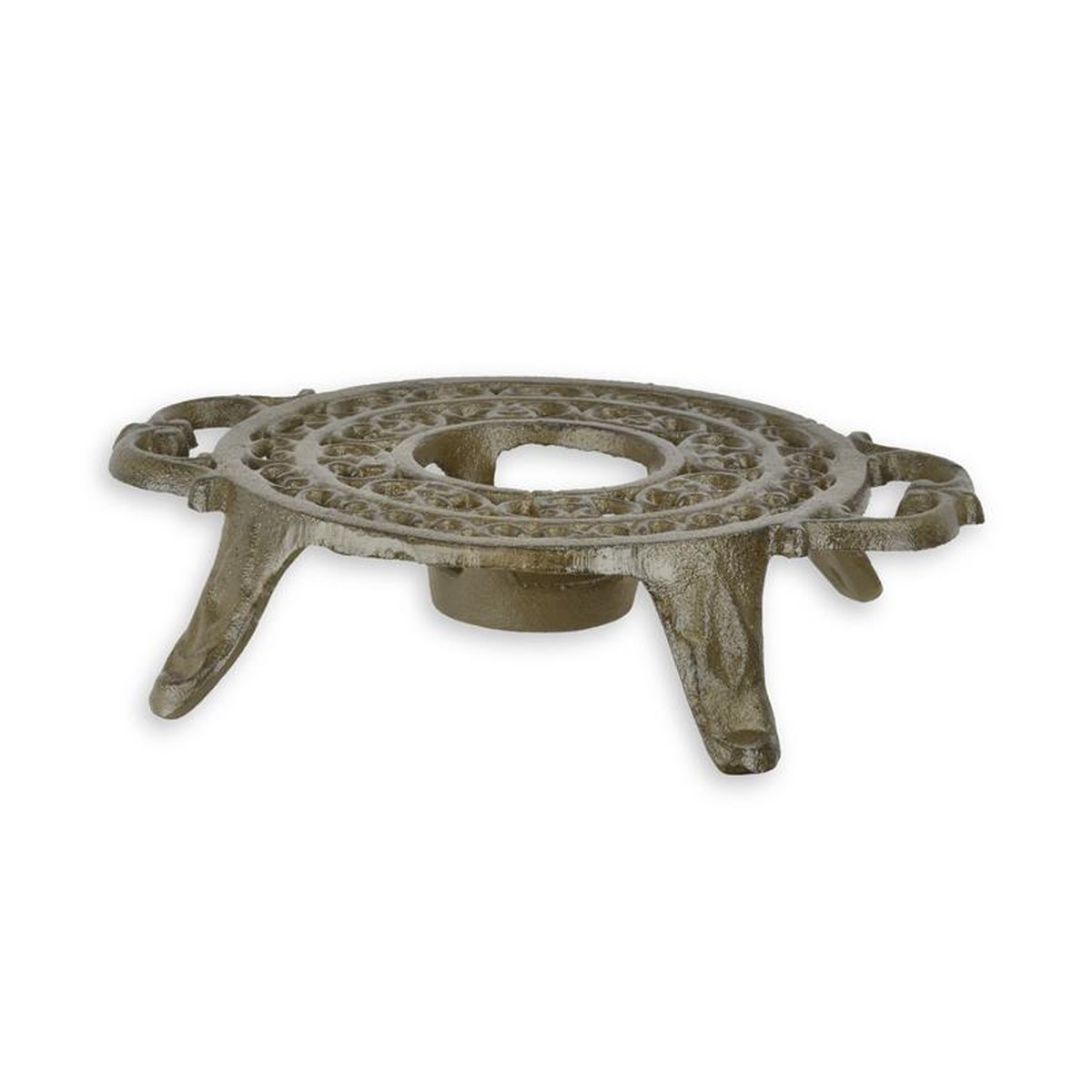 A CAST IRON RECHAUD