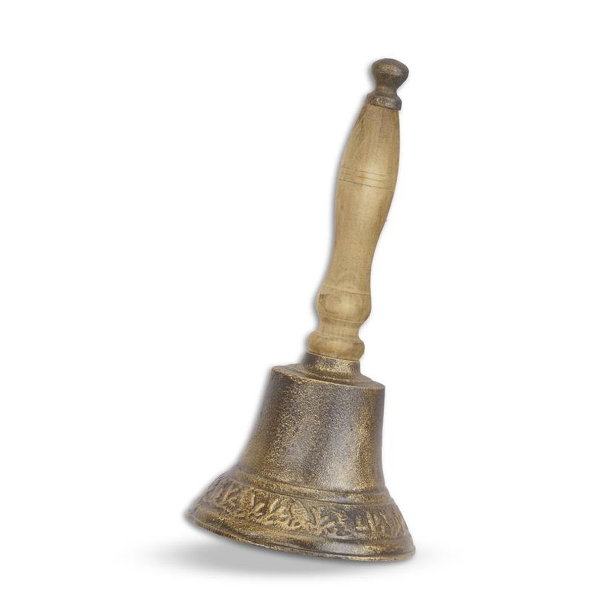 A CAST IRON SCHOOL BELL