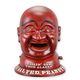 A CAST IRON SMILIN' SAM MECHANICAL BANK - XL