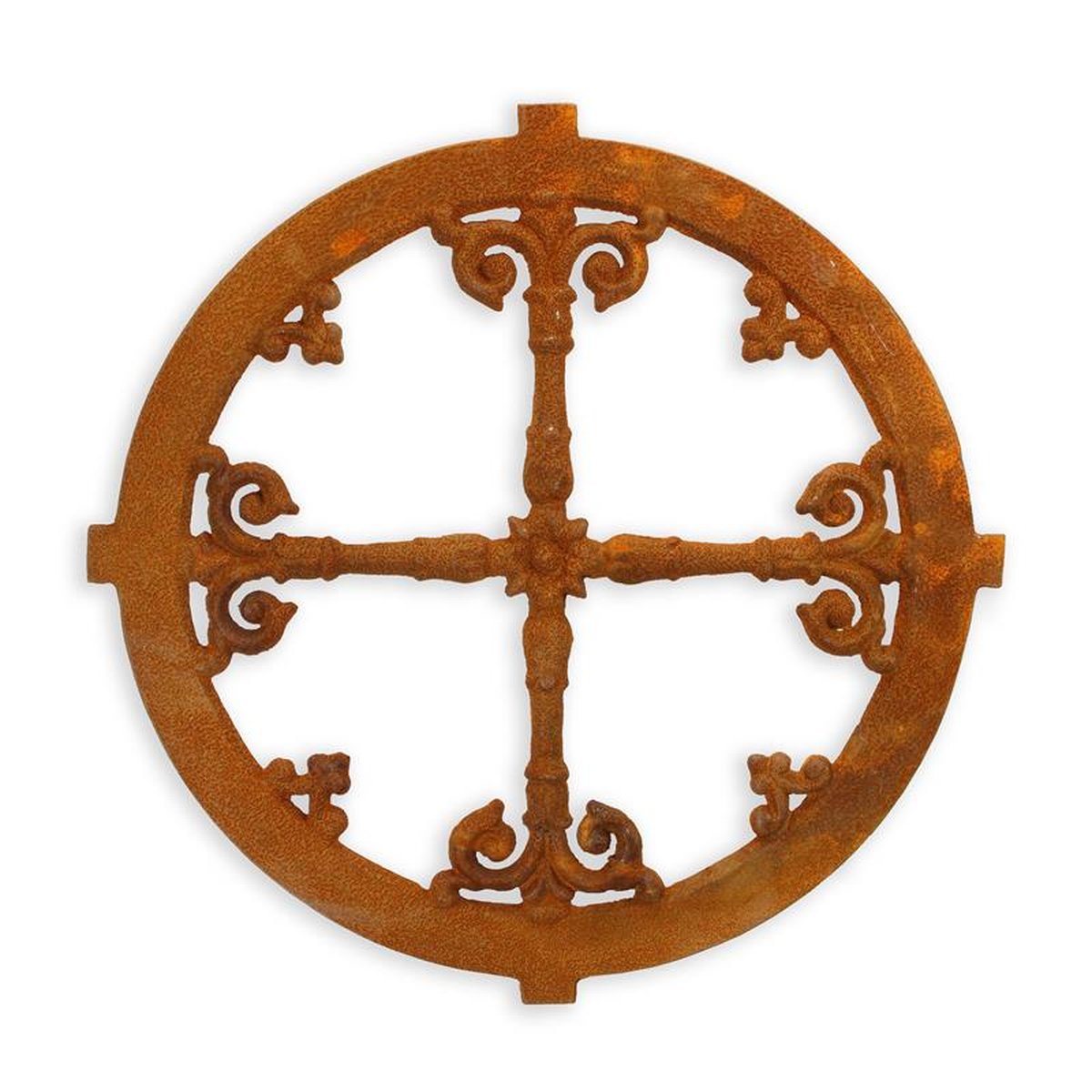 A CAST IRON STABLE WINDOW