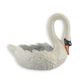 A CAST IRON SWAN PLANTER