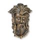 A CAST IRON VIKING FACE DOOR KNOCKER