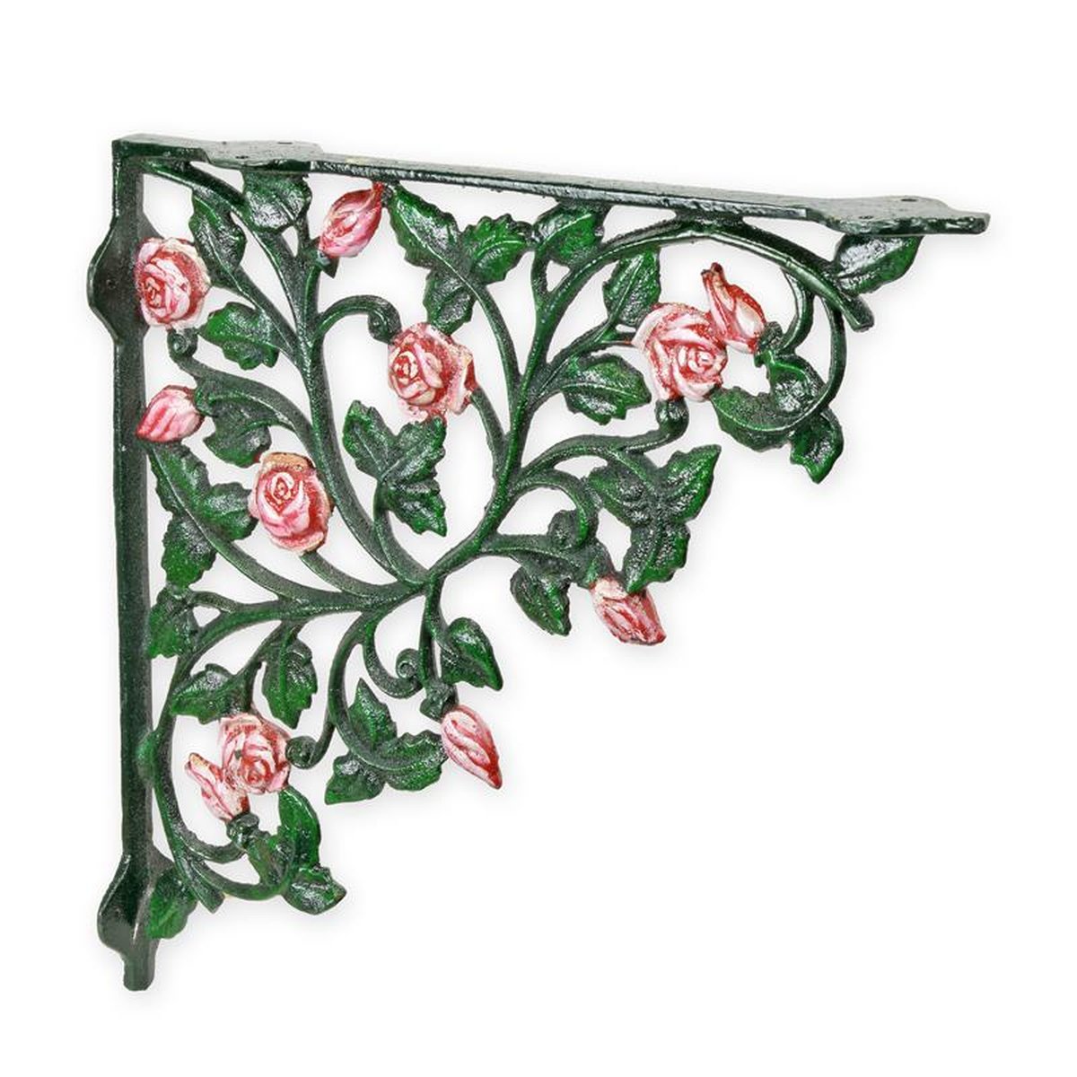A CAST IRON WALL BRACKET