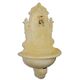 A CAST IRON WALL FOUNTAIN