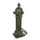 A CAST IRON WATER HYDRANT, GREEN