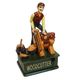 A CAST IRON WOODCUTTER MECHANICAL BANK