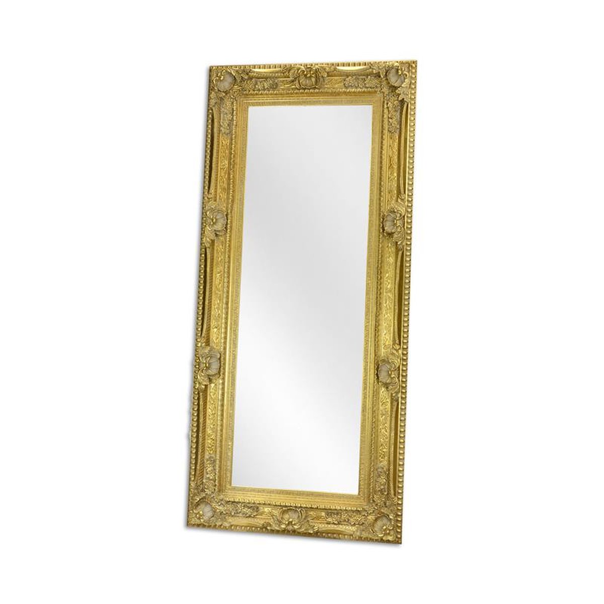 A GOLD MIRROR - GLASS SIZE 60 X 180 CM.