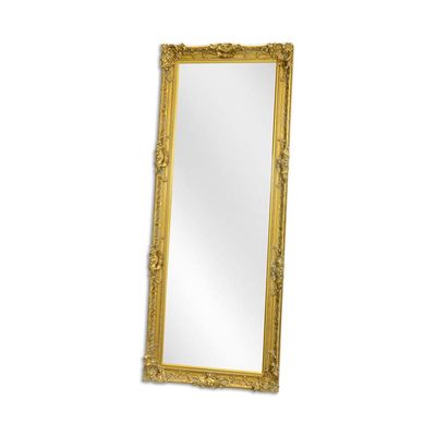 A GOLD MIRROR - GLASS SIZE 60 X 180 CM.