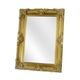 A GOLD MIRROR - GLASS SIZE 60 X 90 CM.