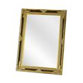 A GOLD MIRROR - GLASS SIZE 60 X 90 CM.
