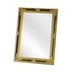 A GOLD MIRROR - GLASS SIZE 60 X 90 CM.