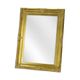 A GOLD MIRROR - GLASS SIZE 60 X 90 CM.
