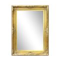 A GOLD MIRROR - GLASS SIZE 60 X 90 CM.