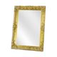 A GOLD MIRROR - GLASS SIZE 60 X 90 CM.