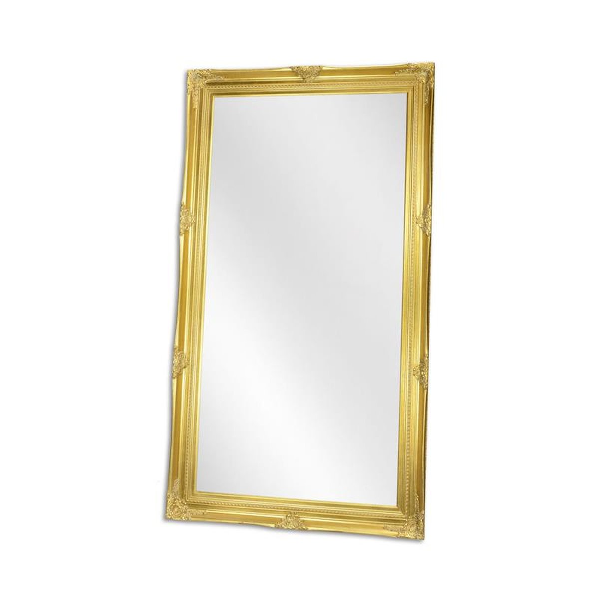A GOLD MIRROR - GLASS SIZE 90 X 180 CM.