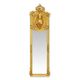 A GOLD TRUMEAU MIRROR